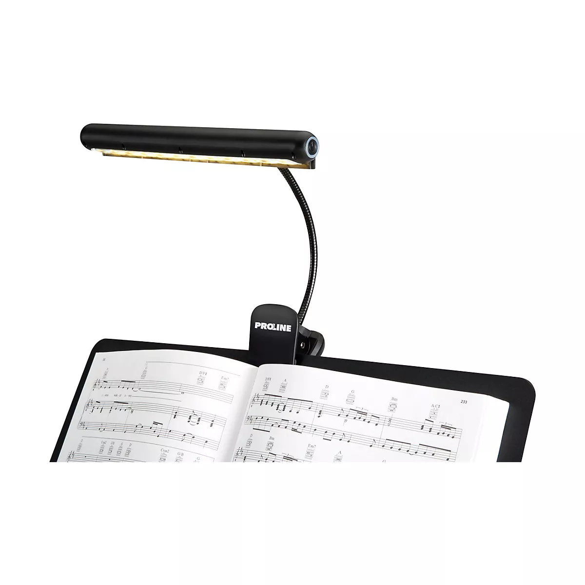 Proline SL12NR Natural Series Rechargeable Music Stand Light with 12 LEDs