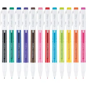 Pilot 12ct FriXion Fineliner Erasable Marker Pens Fine Point 0.6mm