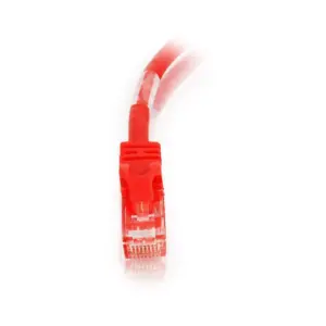 C2G-5ft Cat6 Snagless Crossover Unshielded (UTP) Network Patch Cable - Red - Category 6 for Network Device - RJ-45 Male - RJ-45 Male - Crossover - 5ft