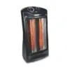 Optimus H-5235 Portable Ultra Quiet Fan Forced Tower Quartz Room Space Heater with Thermostat for Indoor Home Space Heating, Black
