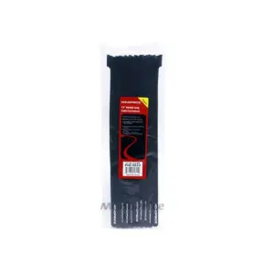 Monoprice Hook and Loop Fastening Cable Ties, 13 in, 10 pcs/pack, Black