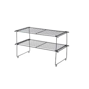 Stackable Single Shoe Rack Black - Room Essentials™
