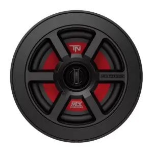 MTX TERMINATOR5 35 Watt RMS 2 Way Polypropylene Coaxial Car Speakers, Pair (4 Pack)