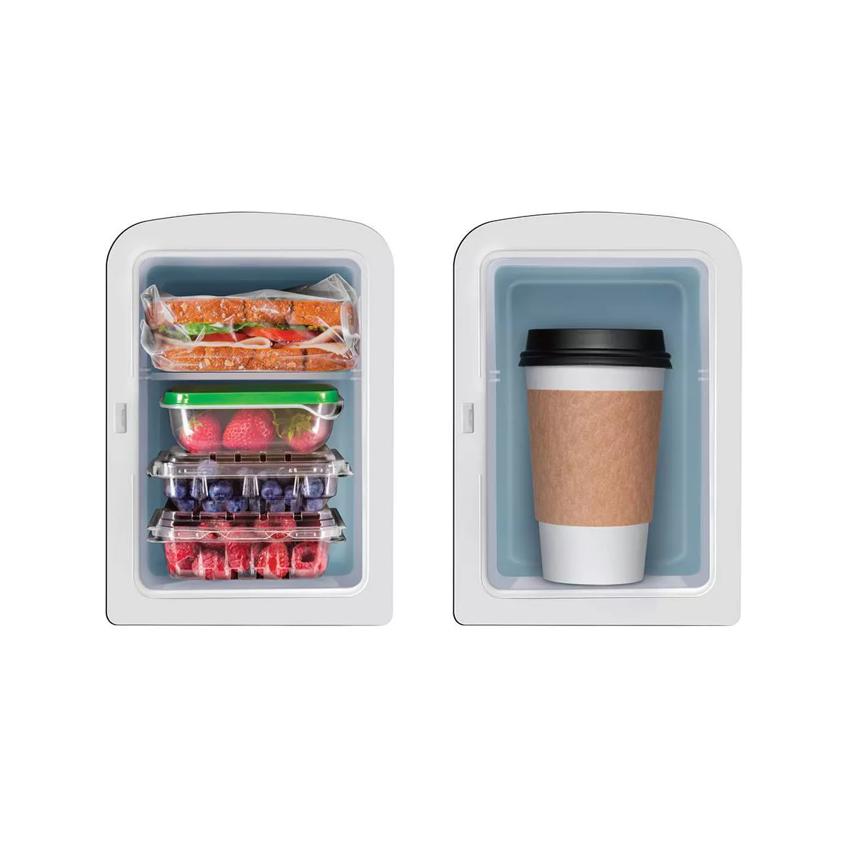 Chefman 0.52 cu ft Portable Eraser Board Mini Fridge - Black