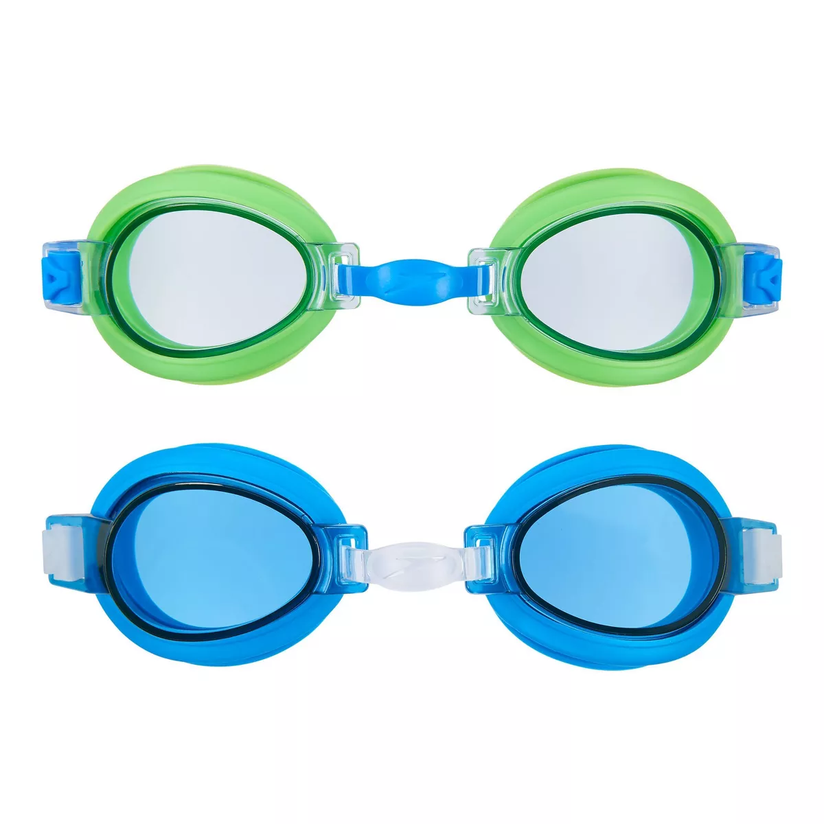 Speedo CB Kids' Splasher Goggles 2pk - Blue/Green