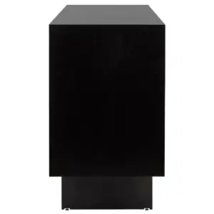 Jonna Wood Cabinet Brown/Black - Safavieh