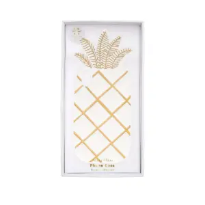 Meri Meri - Pineapple Soft Silicone Phone Case (to fit iPhone X & XS) - Electronics Cases - 1ct