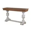 Alcott Buffet Table White/Natural - A&B Home