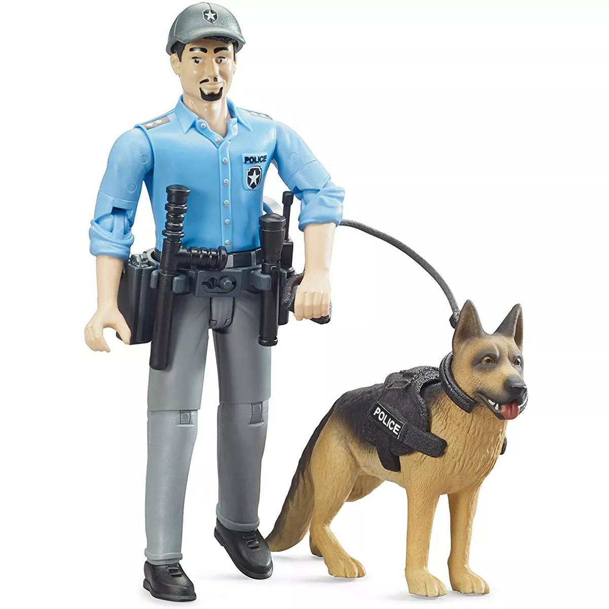 Bruder bworld Policeman with Dog