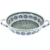 Blue Rose Polish Pottery Maia Mini Casserole Dish with Handles