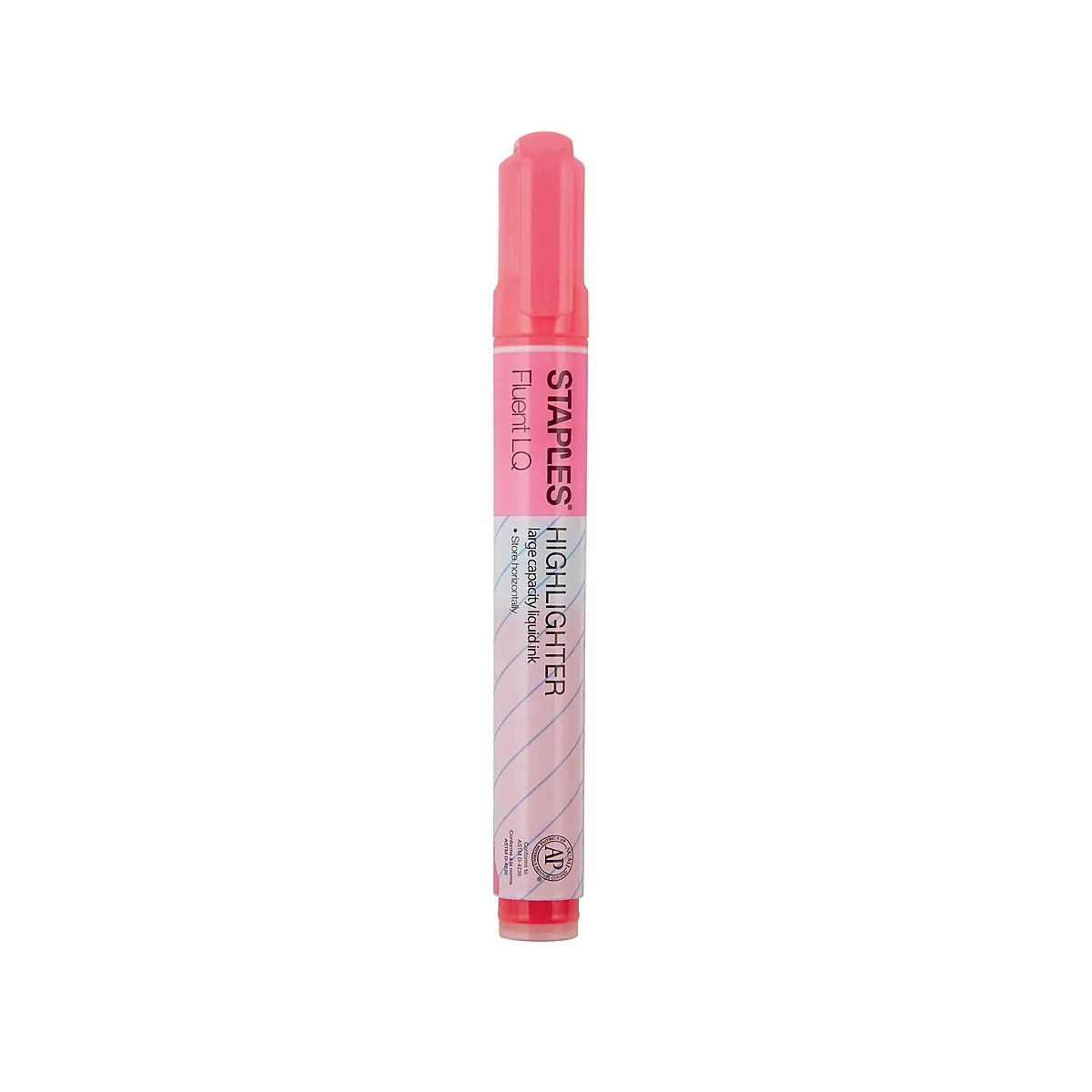 Staples LIQUID INK HIGHLIGHTER PINK 12 28573