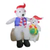 Northlight 4' Inflatable Polar Bear Family Lighted Christmas Yard Art Decor