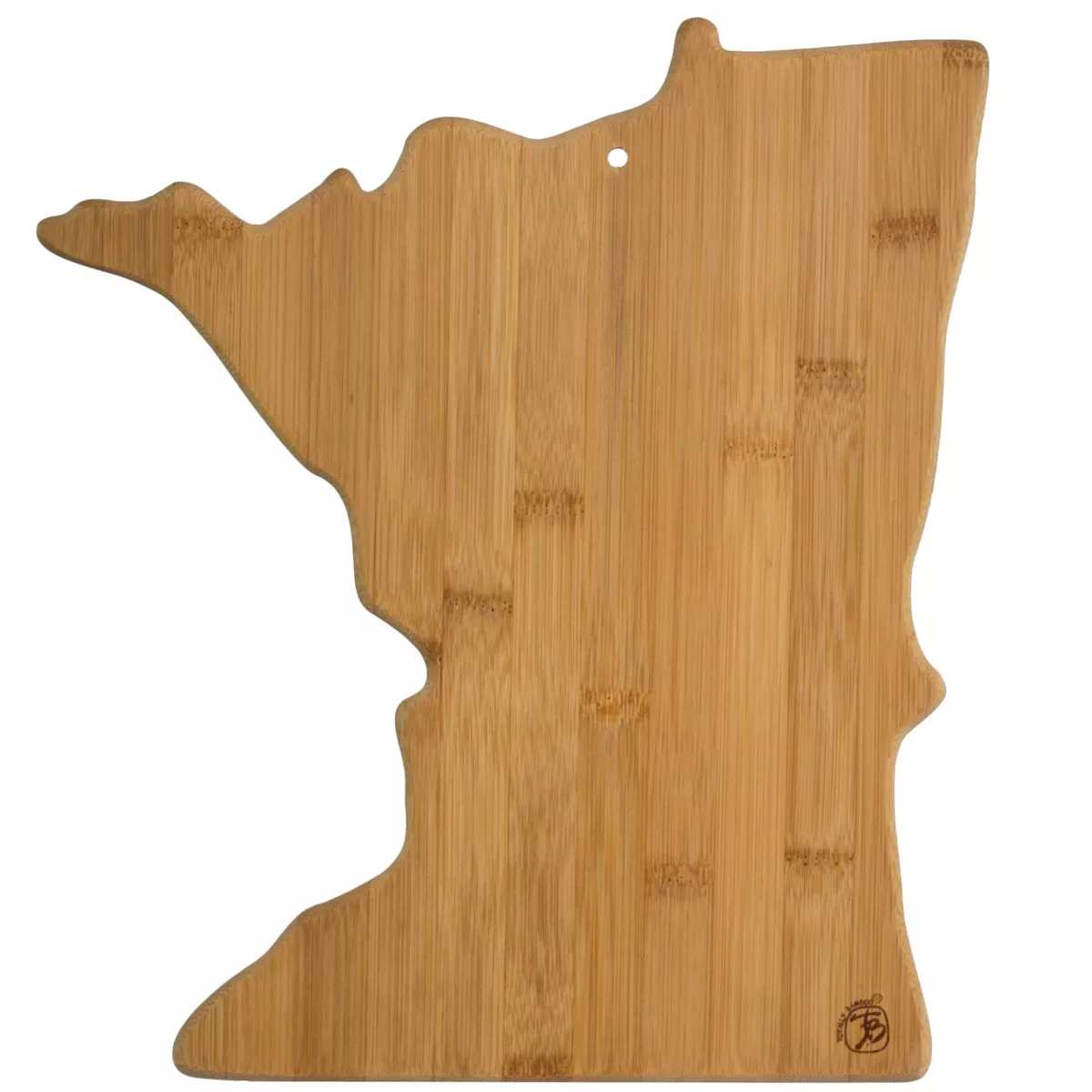 Totally Bamboo Minnesota State Cutting Board 13.25