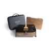 HERO Portable Charcoal Grill System with Case Black Model FFG3- Fire & Flavor