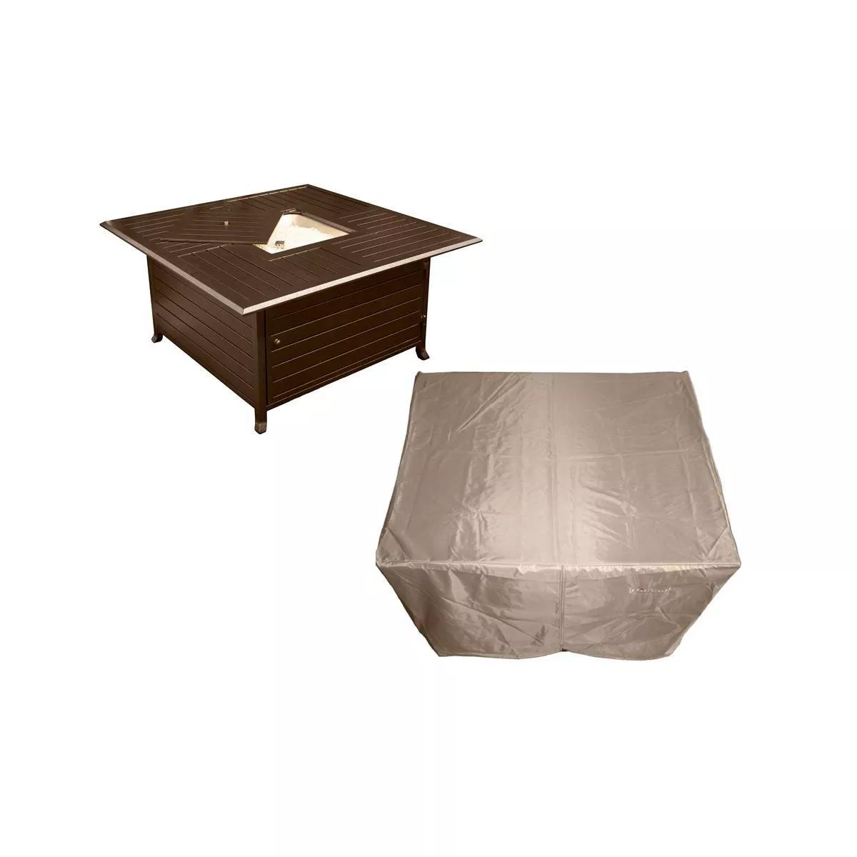 Square Fire Pit Cover - AZ Patio Heaters