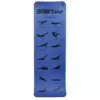 Prism Fitness 16mm Thick Smart Self-Guided Stretching and Exercise Mat for Yoga, Pilates, and Stretching, Blue