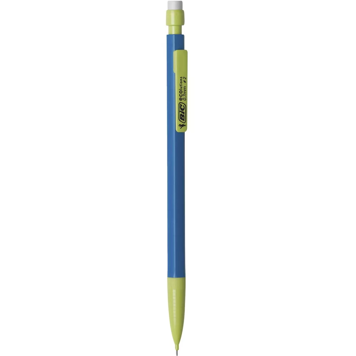BIC Eco Life Pencil, 0.7 mm Tip, Assorted Color Barrels, pk of 24