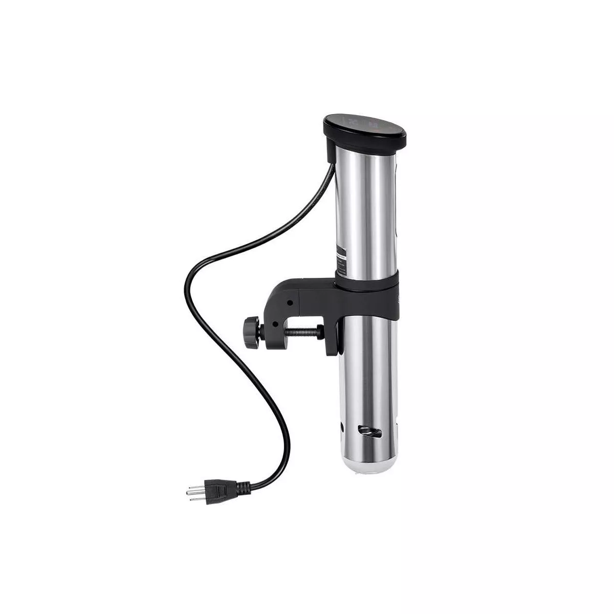 Monoprice Sous Vide Immersion Cooker 1100W - Black/Silver With Adjustable Clamp, Quite Motor, and Simple Controls - From Strata Home Collection