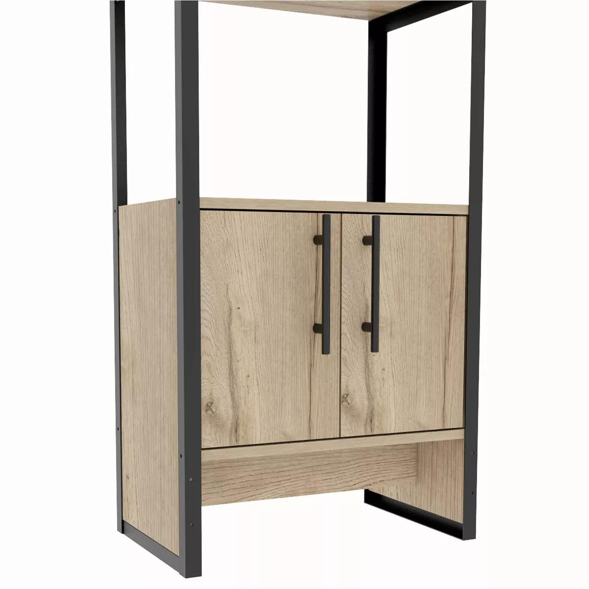 Emery High Bar Cabinet Light Wood - RST Brands