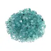 American Fire Glass 10 Pound Jar 1/2 Inch Reflective Fire Glass, Azuria Blue