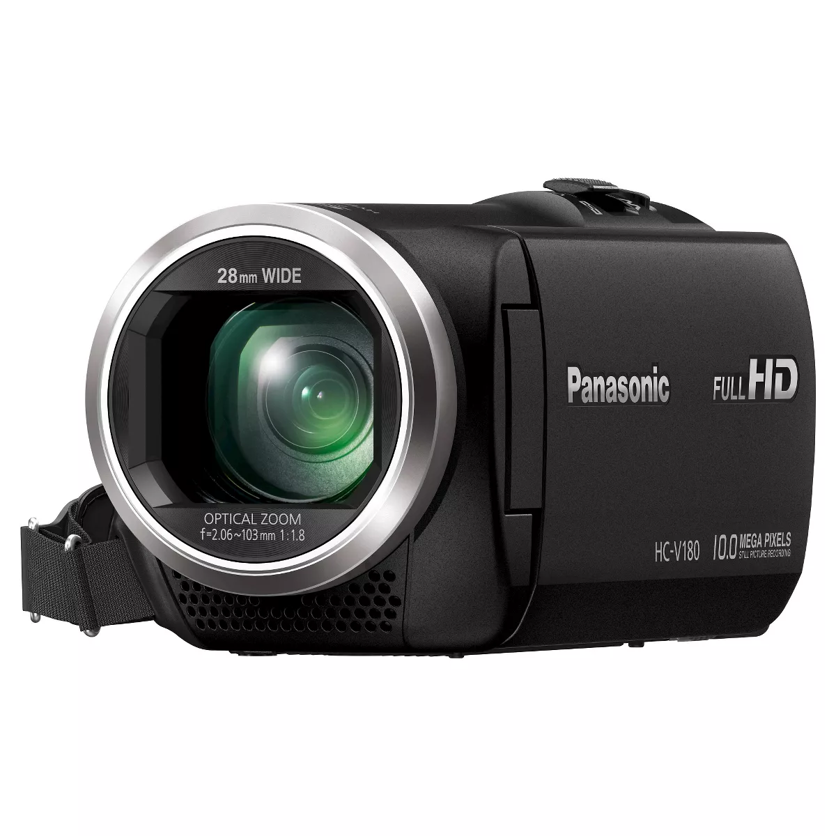 Panasonic HC-V180K Full HD Camcorder - Black (HC-V180K)