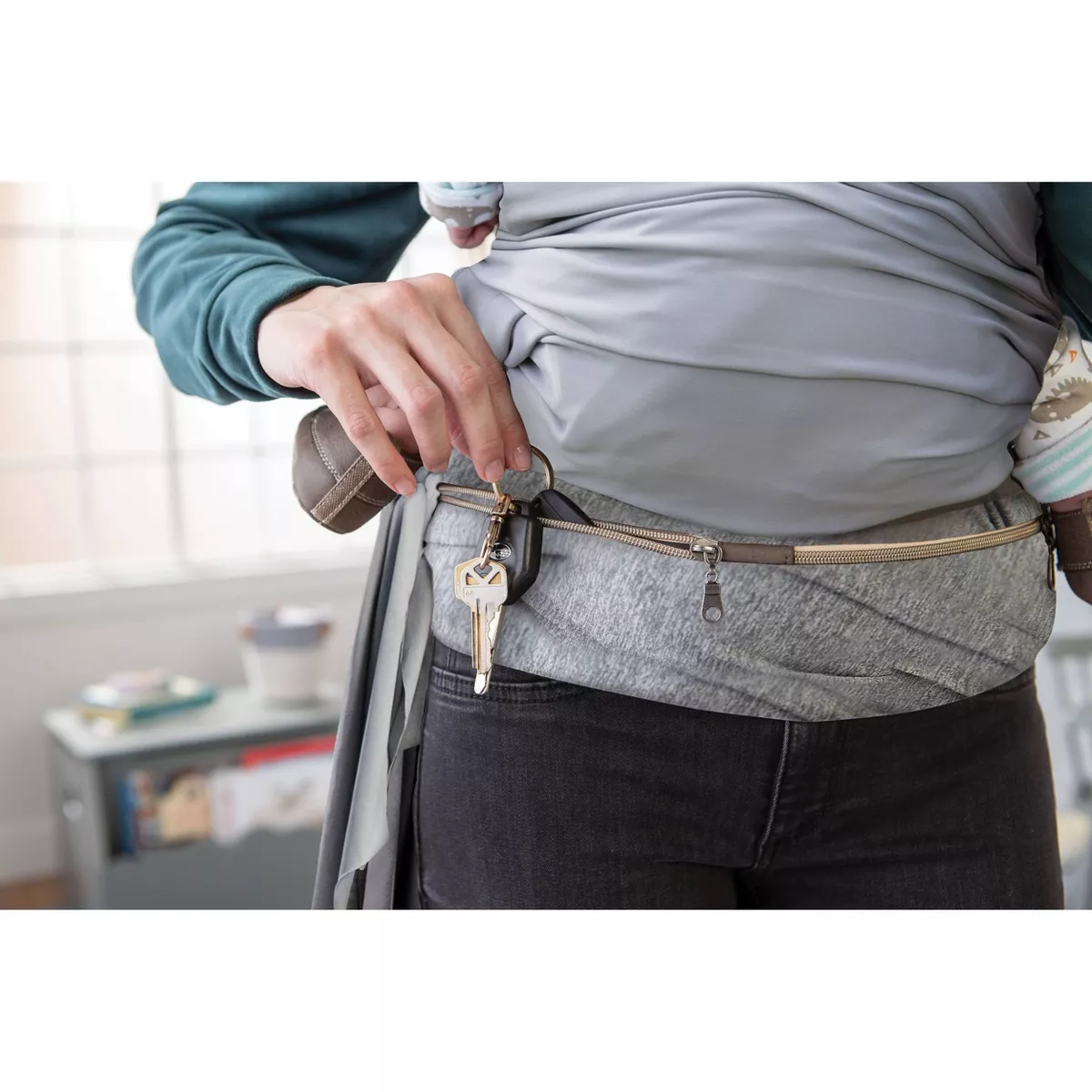 Boppy ComfyChic Hybrid Baby Carrier - Peal
