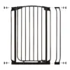 Dreambaby L796B Chelsea 28 to 35.5 Inch Auto-Close Baby & Pet Wall to Wall Safety Gate with Stay Open Feature for Doors, Stairs, and Hallways, Black