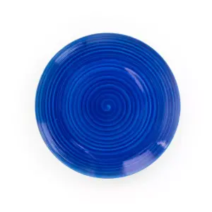 Gibson Home Crenshaw 4 Piece Fine Ceramic Dinner Plate Set in Assorted Colors