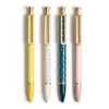 4pk Ballpoint Pens Monterey Classic Chic Black Ink - U Brands