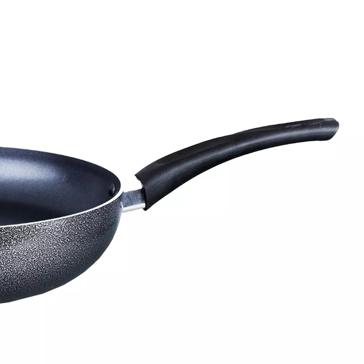 Brentwood Wok Aluminum Non-Stick 12 Inch- Gray