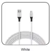 6 Ft. Fast Charge and Sync Round Micro USB Cable-WHITE