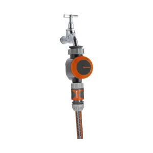 Gardena Quick Connect Mechanical Garden Water Timer with Flow Control (2 Pack)