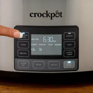 Crock Pot 6qt My Time Slow Cooker - Silver