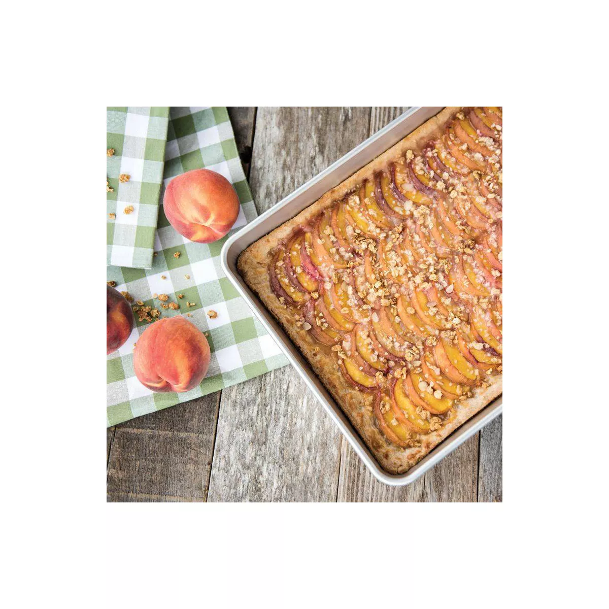 Nordic Ware 17.9"x13" Aluminum Naturals High Sided Cake Sheet Pan