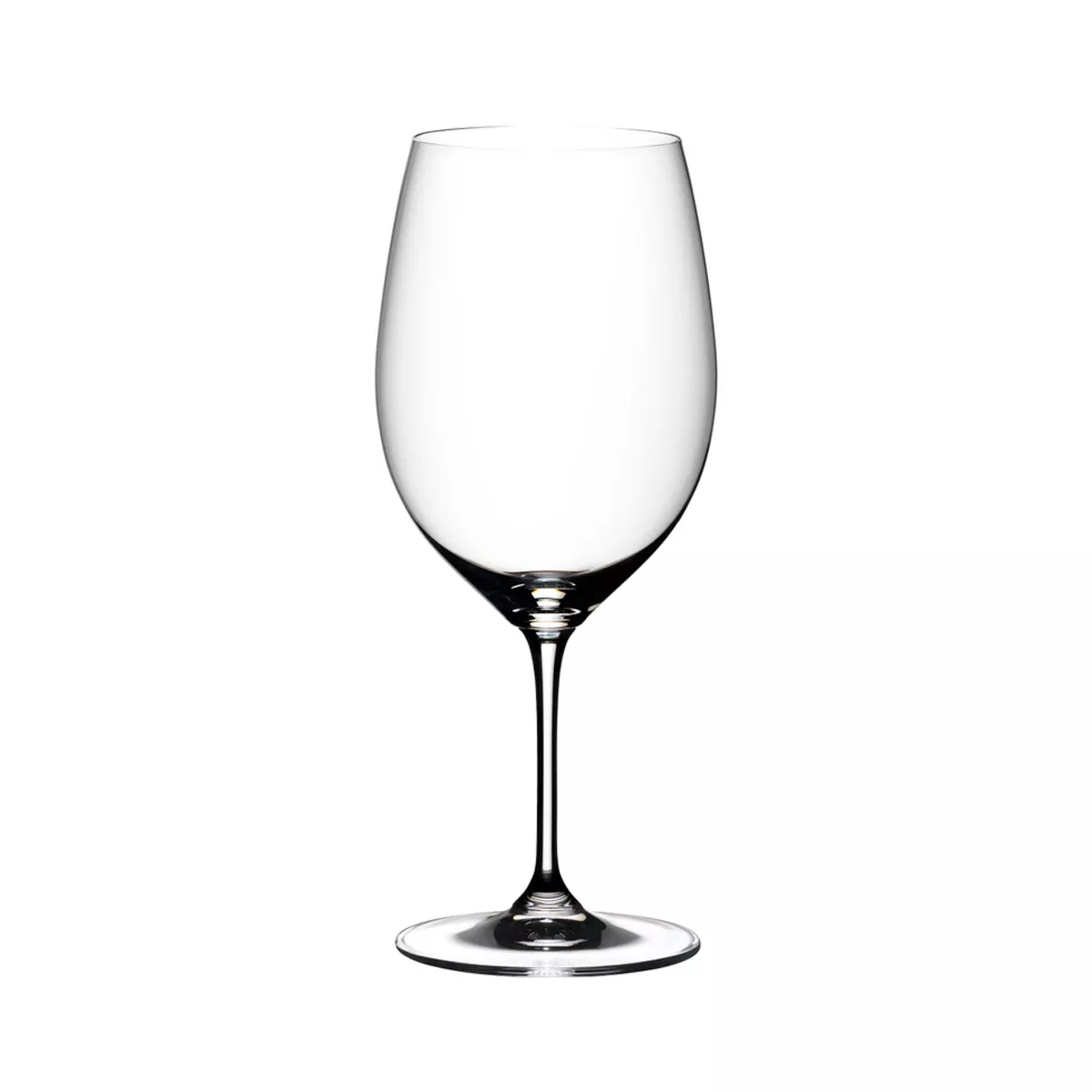Riedel 6416/0-POL Vinum Cabernet, Souvignon, Merlot, Bordeaux Dishwasher Safe Crystal Red Wine Glass Stemware with Microfiber Polishing Cloth (8 Pack)