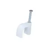 Monoprice Circle Cable Clips with Steel Nail, 10mm, 100 pcs/pack
