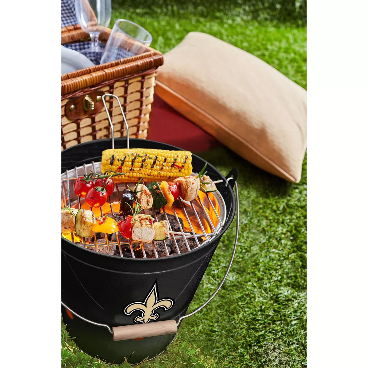 NFL New Orleans Saints Bucket Grill