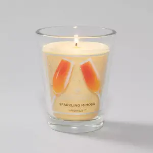 11.5oz Glass Jar Sparkling Mimosa Candle - Home Scents by Chesapeake Bay Candle