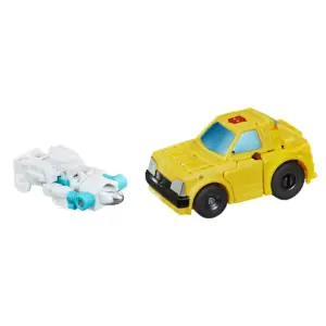 Transformers Buzzworthy Bumblebee War for Cybertron Core Bumblebee & Spike Witwicky 2-Pack