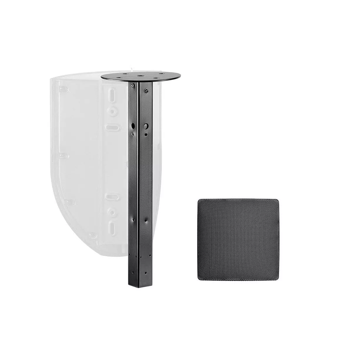 Monoprice Commercial Audio Metro Wall Mount Speaker Quad Hanging Bracket For 360-degree Coverage