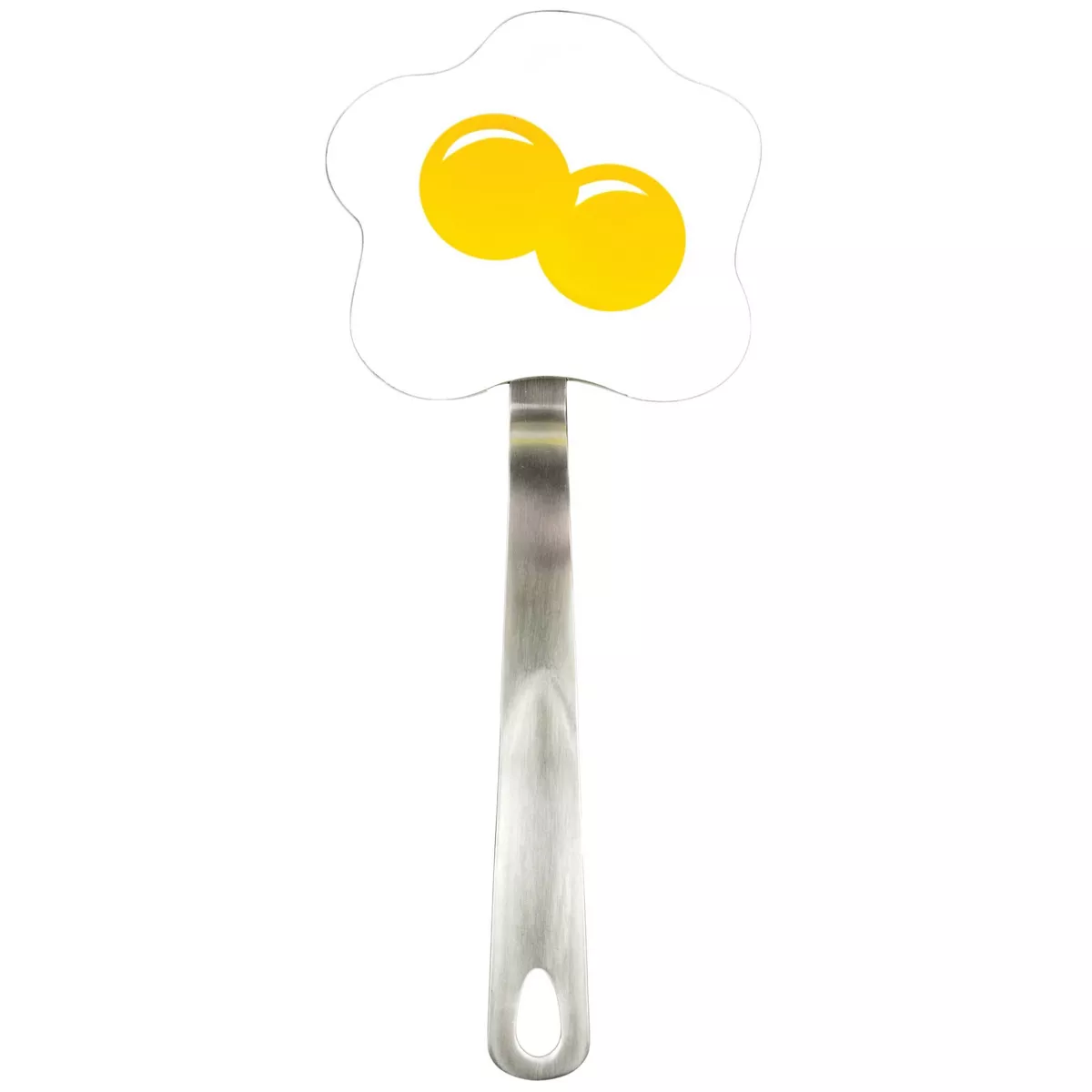 Tovolo Spatulart Fried Egg Nylon Flex Turner Yellow, White