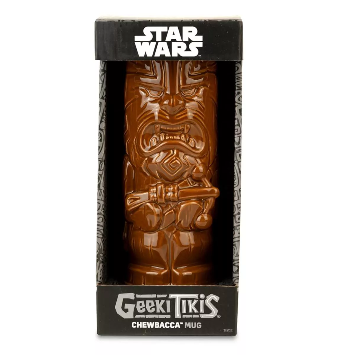 Beeline Creative Geeki Tikis Star Wars Chewbacca Mug | Ceramic Tiki Style Cup | Holds 21 Ounces