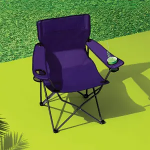 Adult Novelty Quad Chair Solid Navy - Sun Squad™