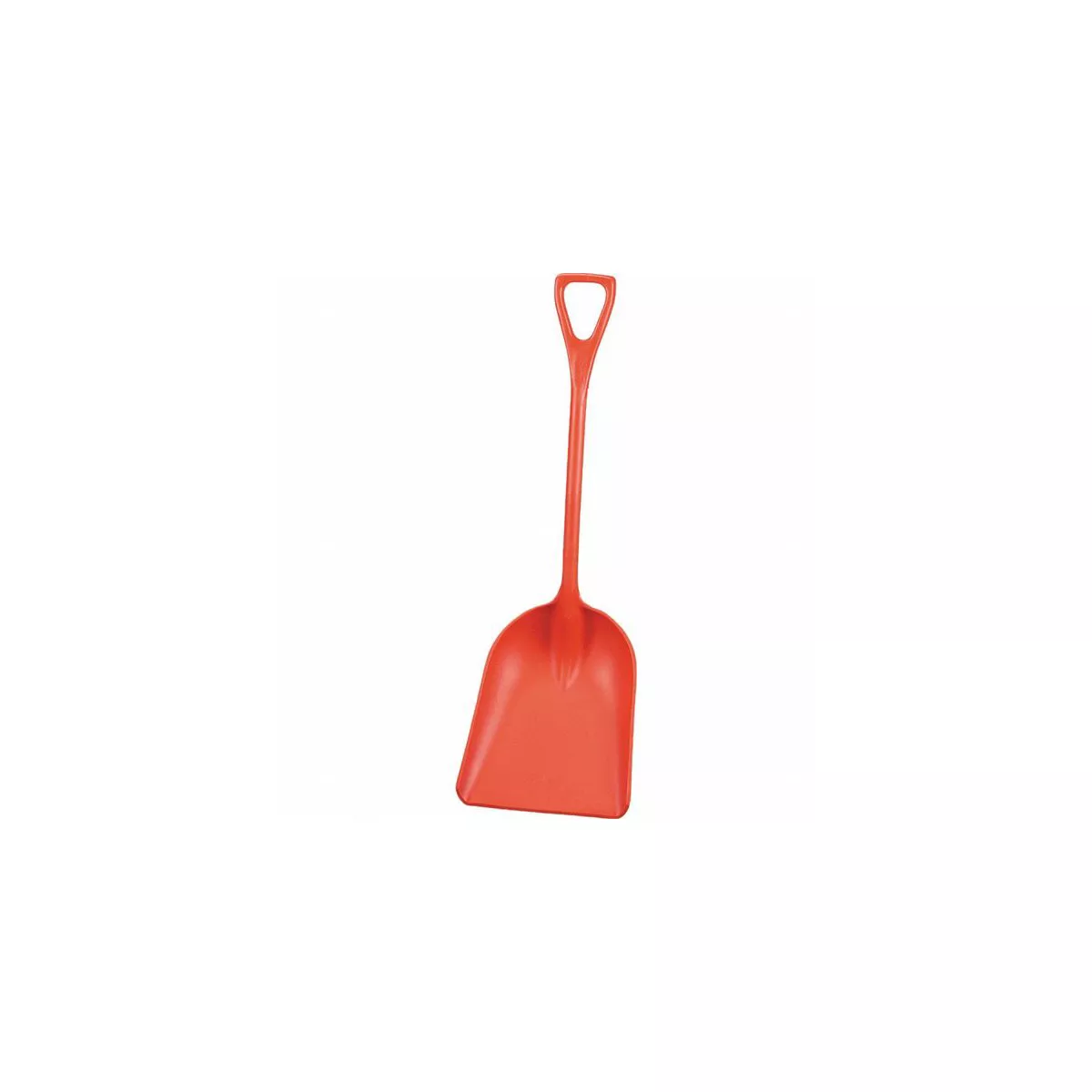 REMCO 69824 Hygienic Shovel,Red,14 x 17 In,42 In L