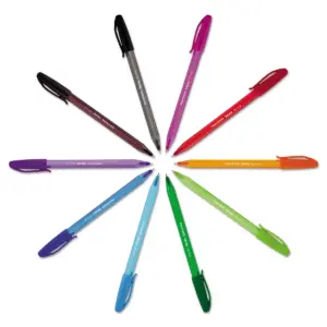 Paper Mate InkJoy 100 Ballpoint Stick Pen 1mm Black 48/Box 1951377