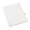 Avery Allstate-Style Legal Exhibit Side Tab Divider Title: 10 Letter White 25/Pack 82208