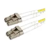 Monoprice Fiber Optic Cable - 40 Meter - Orange | LC to LC, OM2, 50/125 Type, Multi Mode, Duplex