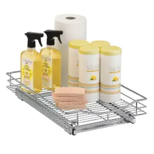 Lynk Professional Slide Out Cabinet Organizer - Pull Out Under Cabinet Sliding Shelf - 11