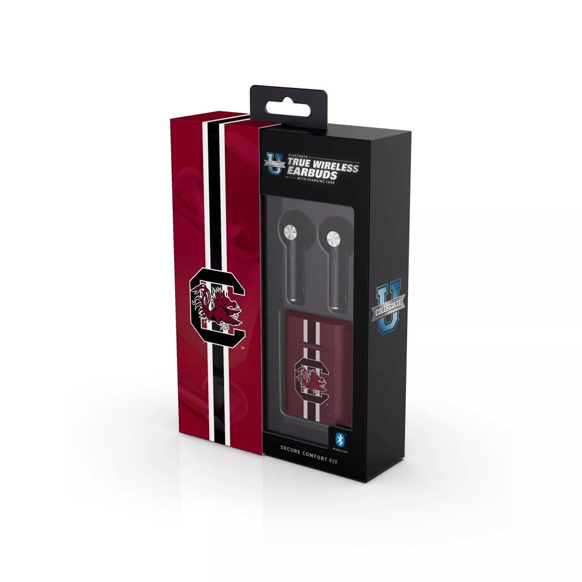 NCAA South Carolina Gamecocks True Wireless Bluetooth Stem Earbuds