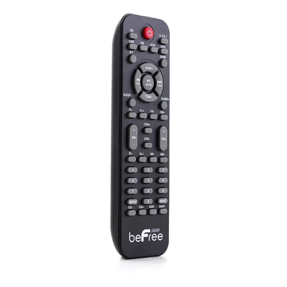 beFree Sound 5.1 Channel Surround Sound Bluetooth Speaker System in Black